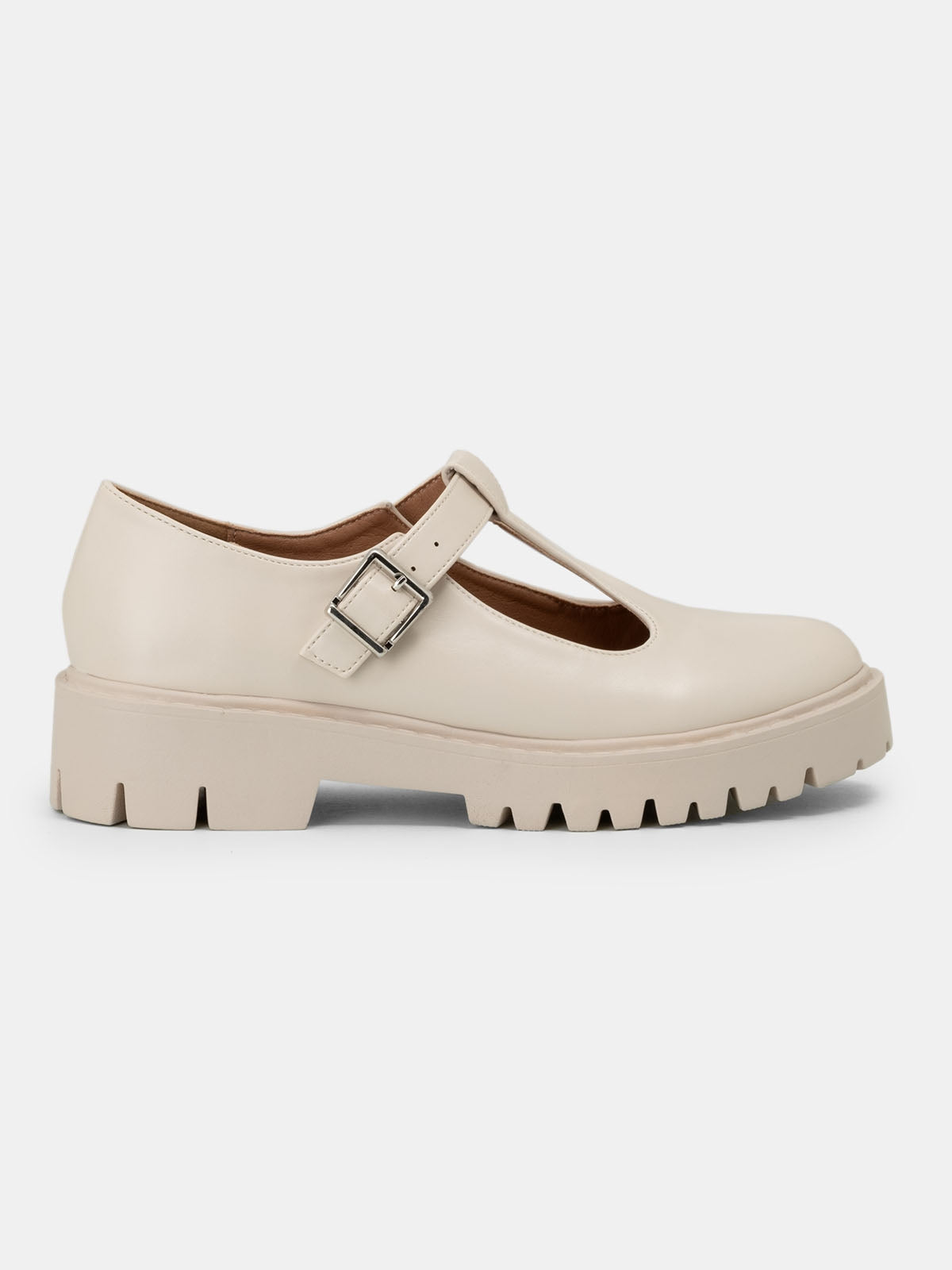 Mary Janes beige mat