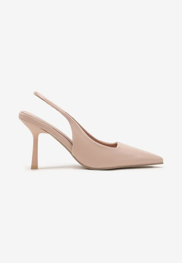 Slingback beige