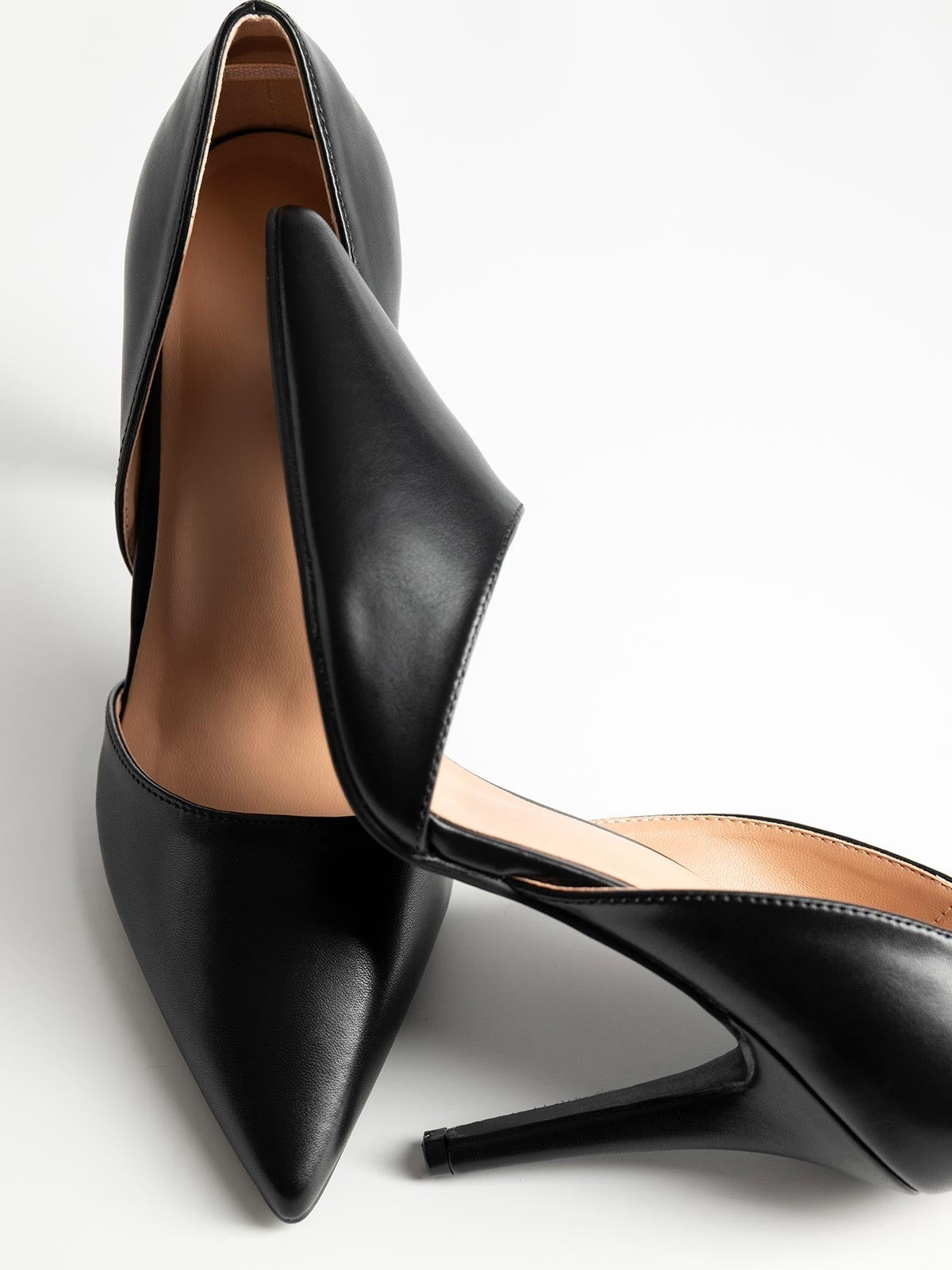Escarpins D’Orsay Noirs à Bout Pointu