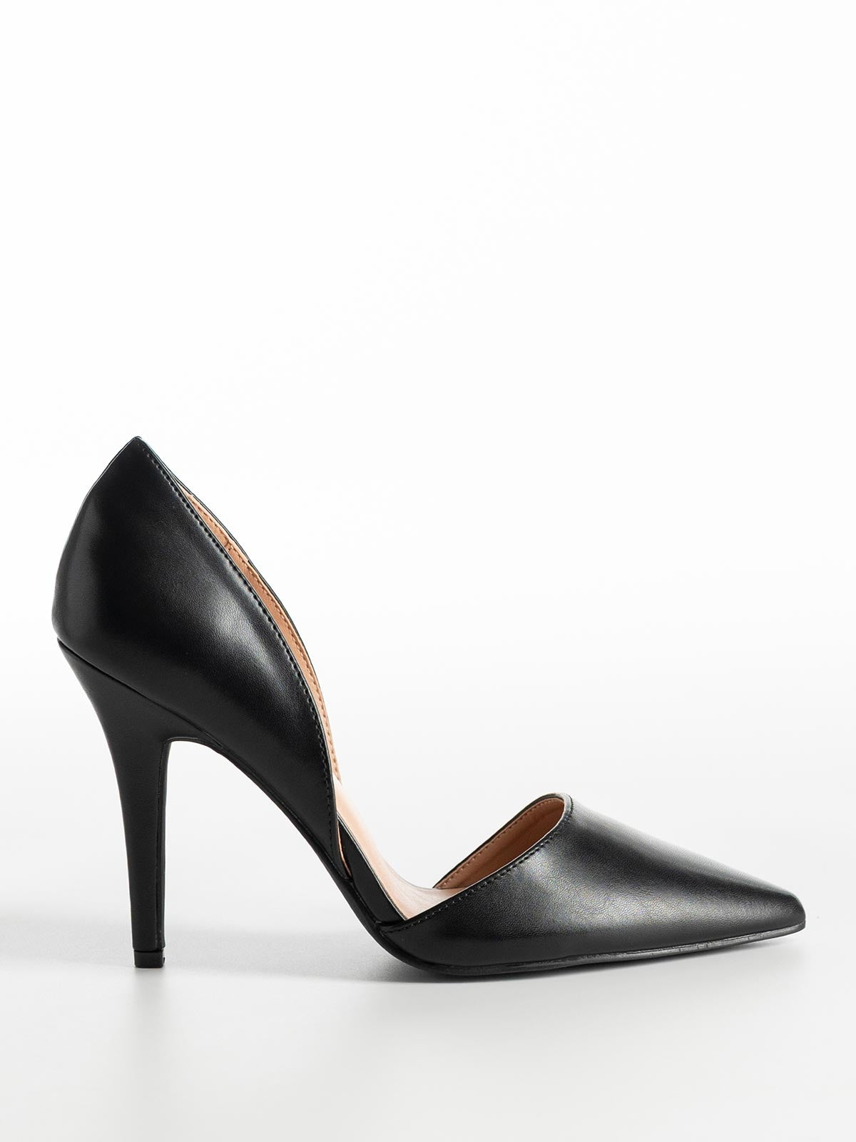 Escarpins D'Orsay à Bout Pointu - Noir Classique