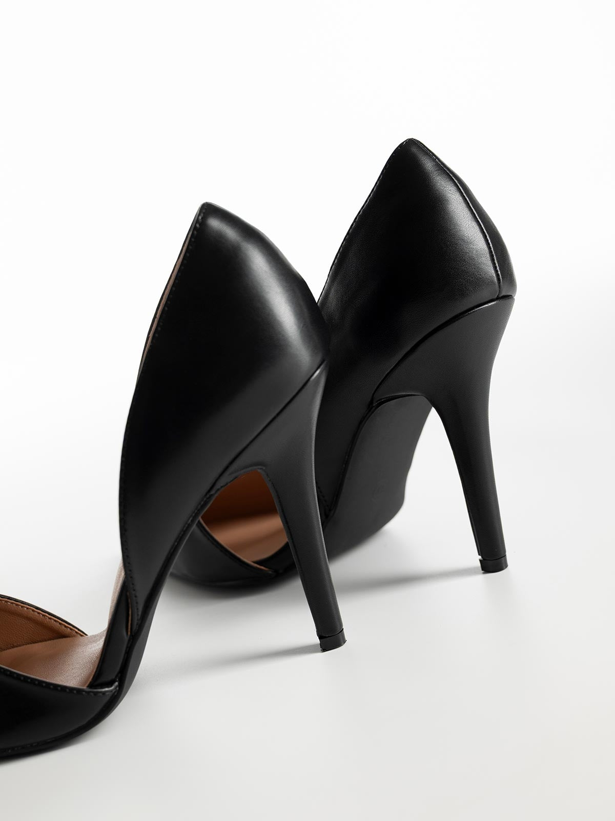 Escarpins D’Orsay Noirs à Bout Pointu