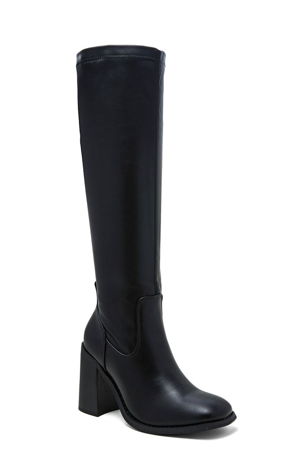 Cavalière noir à talon