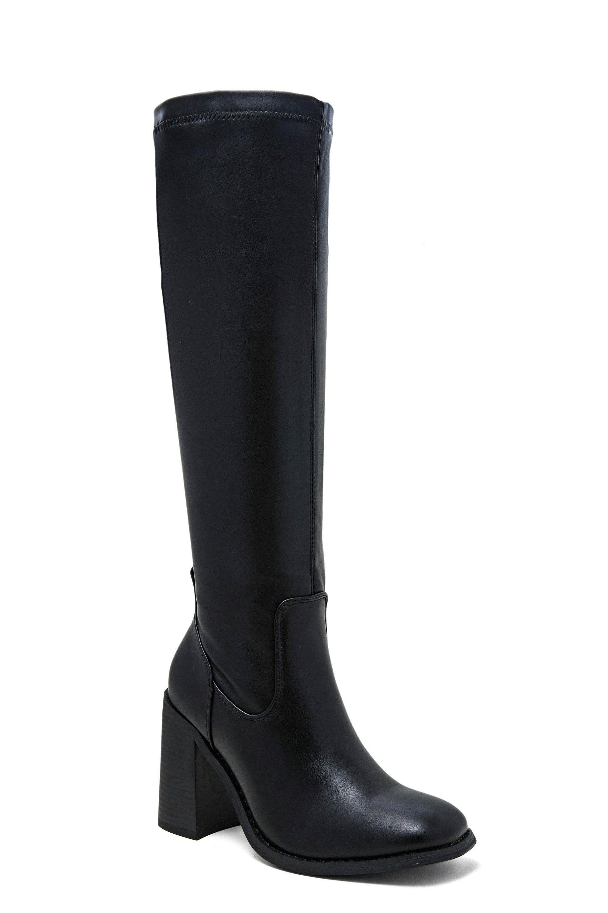 Cavalière noir à talon