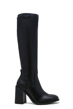 Cavalière noir à talon