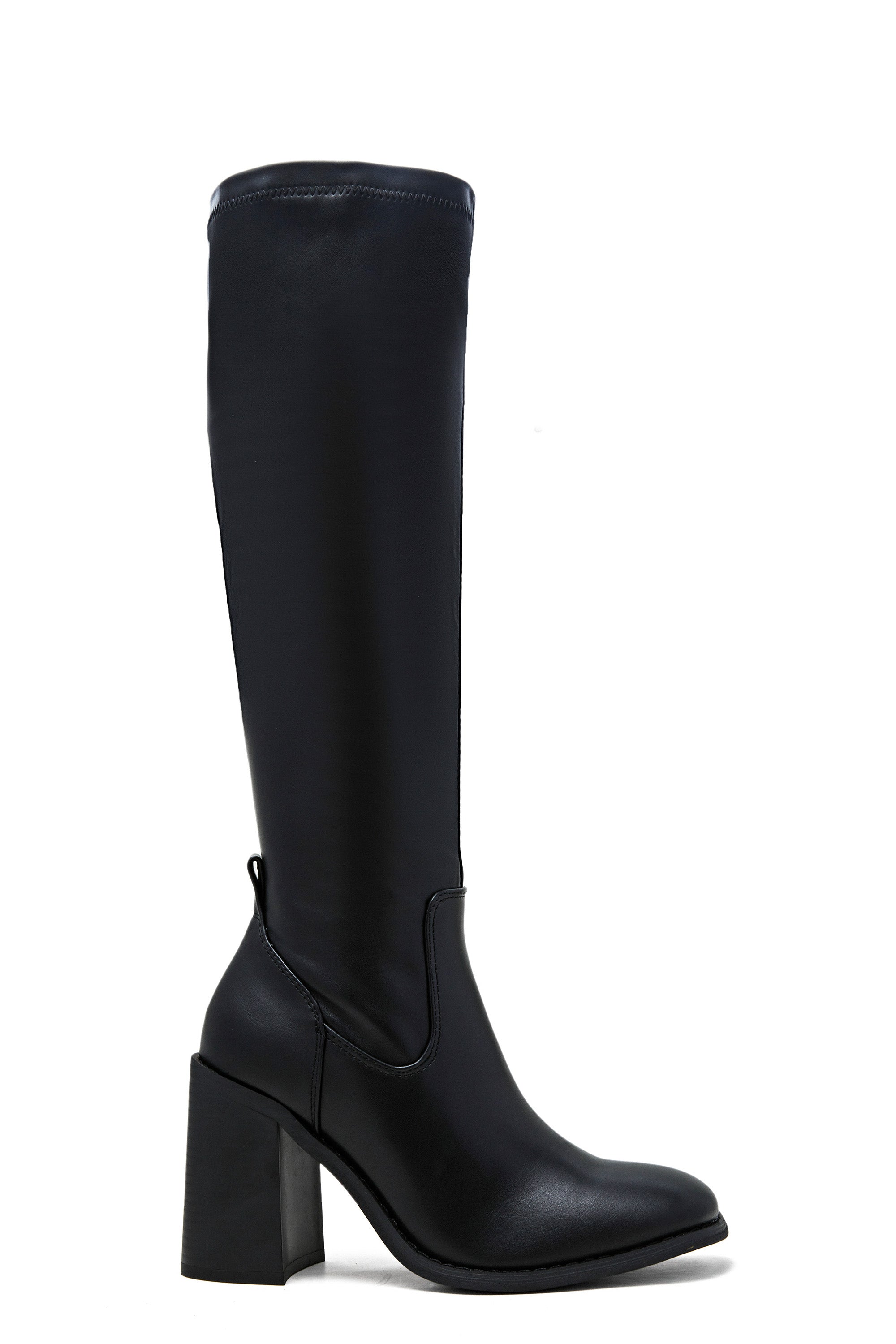 Cavalière noir à talon