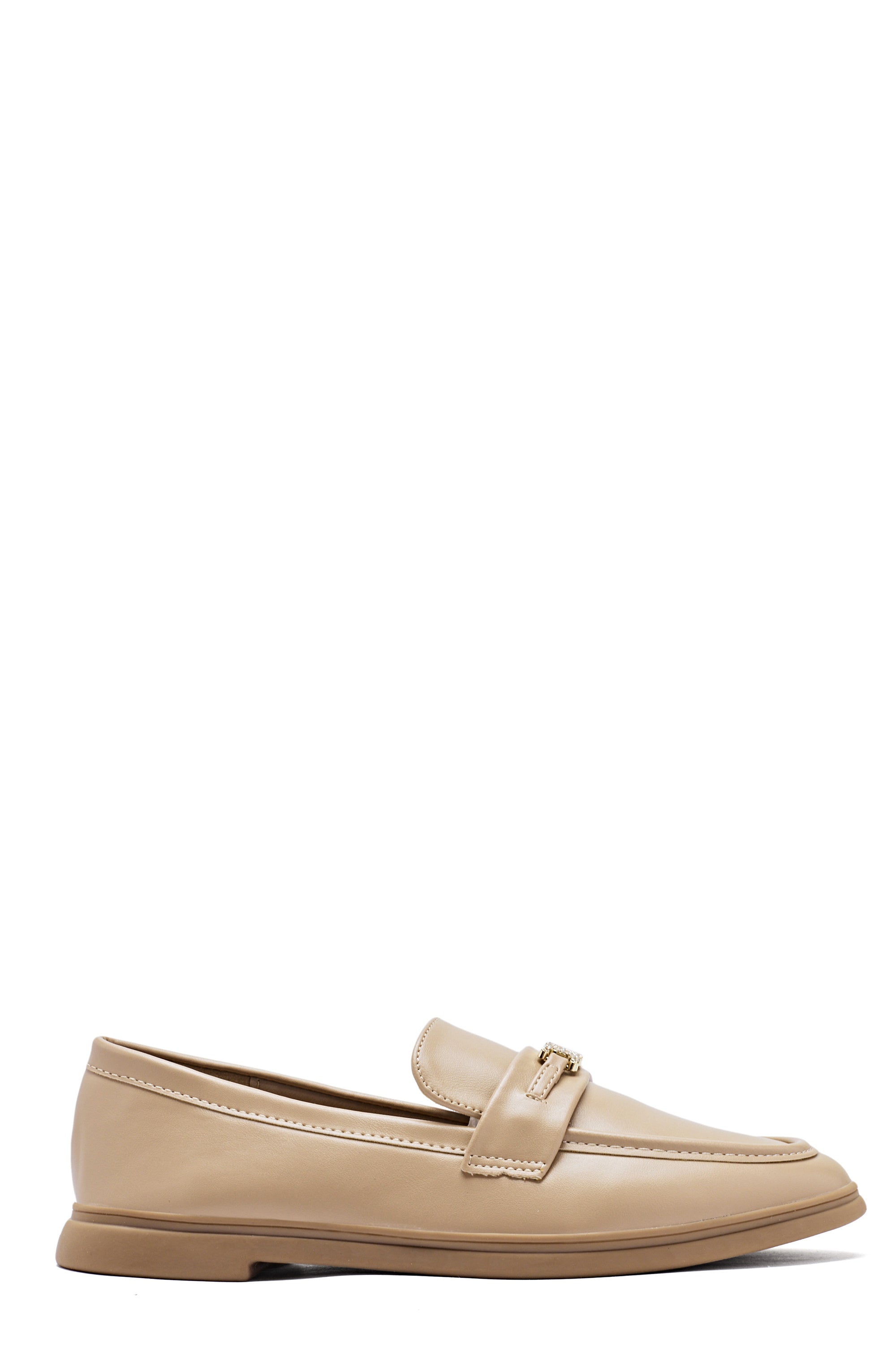 Mocassin taupe souple