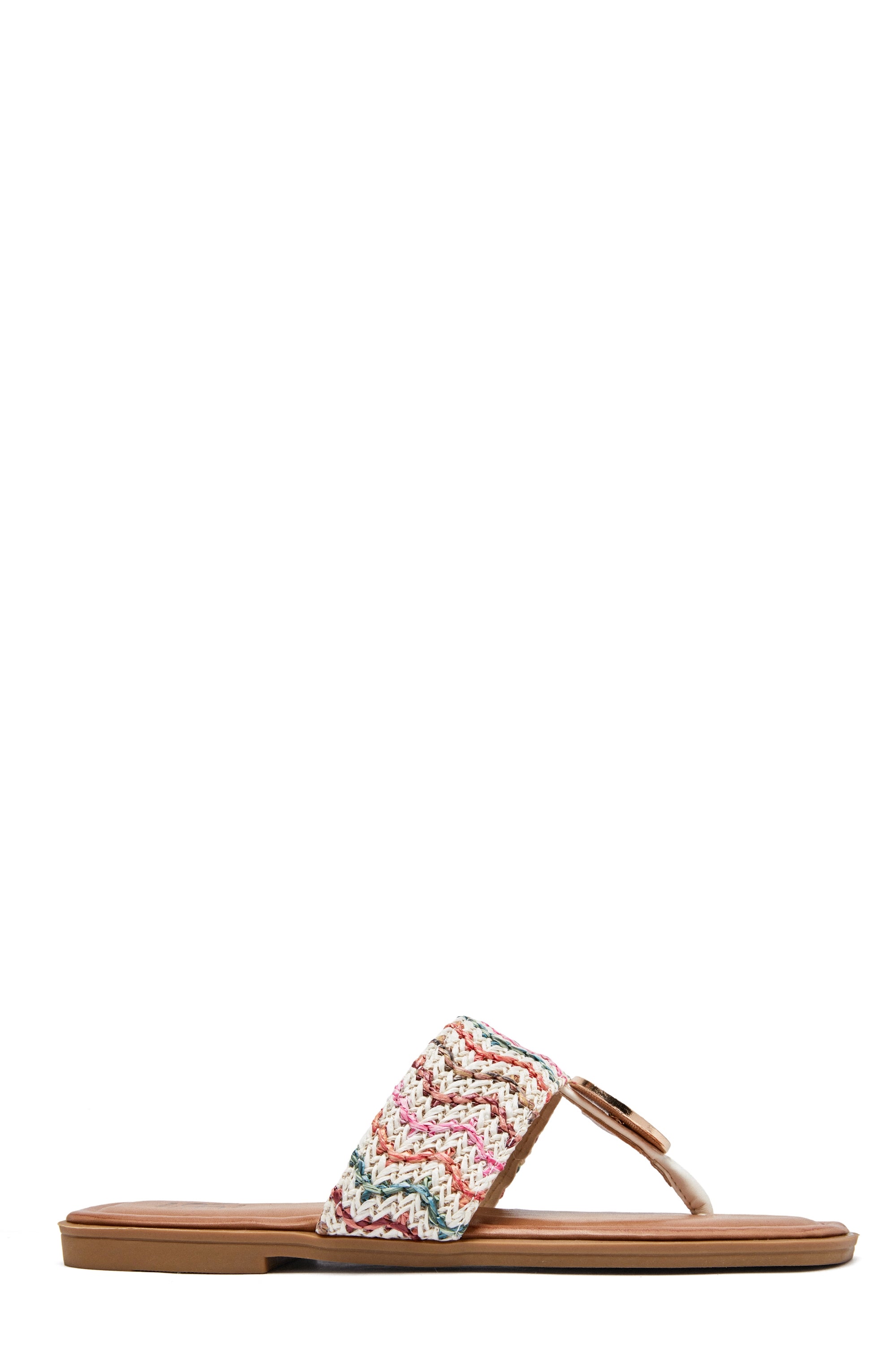 Mule plate multicolore