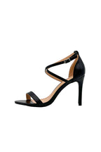 Sandale a talon aiguille noir