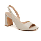 Sandales Slingback à Talon Bloc - Élégance Intemporelle