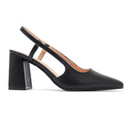 Escarpins Slingback à Talon Bloc – Élégance et Confort