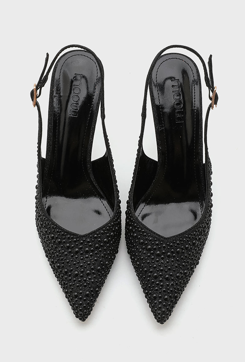 Escarpins Slingback de Soirée – Éclat de Perles