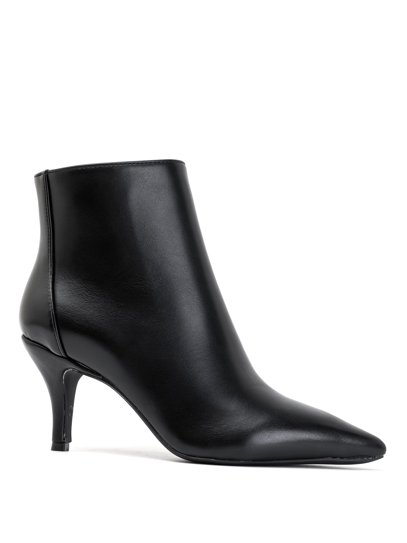Bottines à talons aiguilles noires